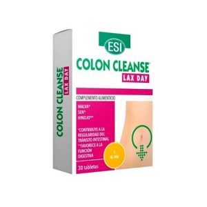 Colon Cleanse Lax Day 30 tabletas Esi