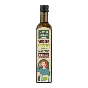 Vinagre De Sidra De Manzana Sin Filtrar Naturgreen 500ml