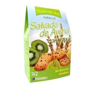 Galletas Salvado De Avena Con Kiwi 250gr Ynsadiet