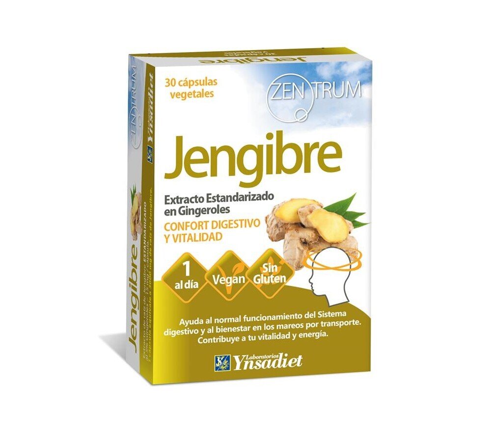 Jengibre 30 caps Zentrum