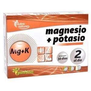 Magnesio con Potasio 60comp Pinisan - Imagen 2