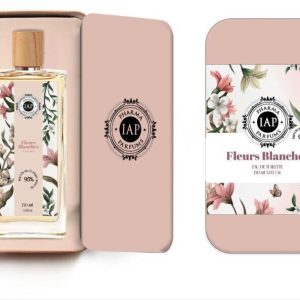 Iap Pharma Floral Flores Blancas 150Ml Caja Metal