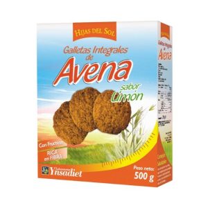 Galletas Fibro Avena Sabor Limon 500gr Ynsadiet