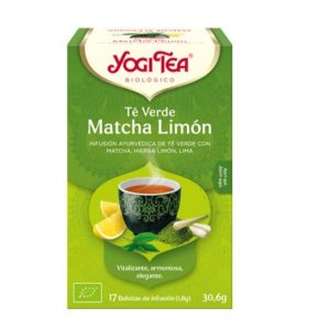 Yogi Tea Te Verde Matcha y Limon Infusion 17 Filtros