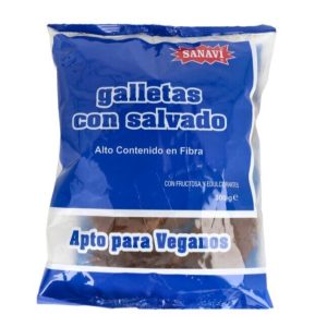Galletas Con Salvado 300gr Sanavi