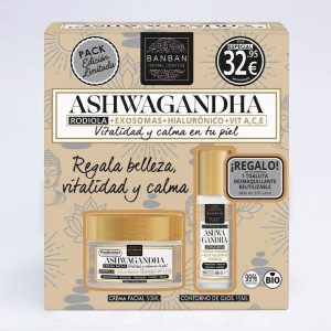 Pack Especial Edicion Limitada Ashwandha Crema Facial y Contorno de Ojos.