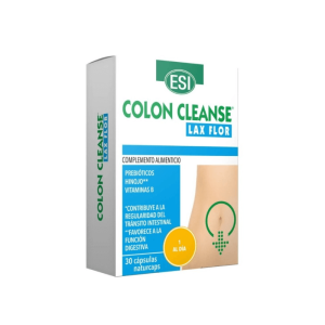 Colon Cleanse Lax Flor 30 caps Esi