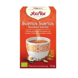 Yogi Tea Buenos Sueños Roibos Vainilla Infusion 17 Filtros