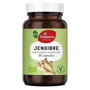 Jengibre Bio 90 caps El Granero