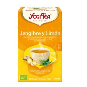 Yogi Tea Jengibre Limon Infusion 17 Filtros