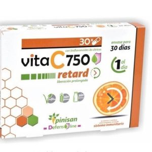 Vitamina C Retarsd 750mg 30 caps Pinisan