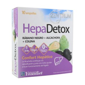 Hepa Detox Confort Hepático 10 ampollas Ynsadiet