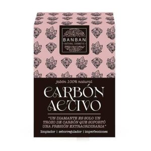 Jabón Carbón Activo Banban 100% natural 100gr