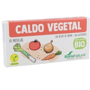 Caldo Vegetal 10 Unidades de 10gr Soria Natural