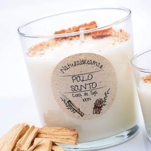 Vela Cera De Soja Palo Santo 250 gr
