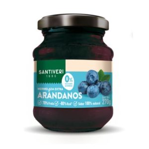 Mermelada Arandano 0% Azúcares 270gr Santiveri