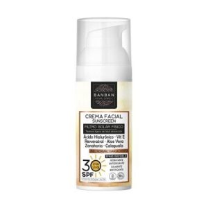 Crema Solar Facial Spf30 pieles normal, mixta grasa 50ml Banban