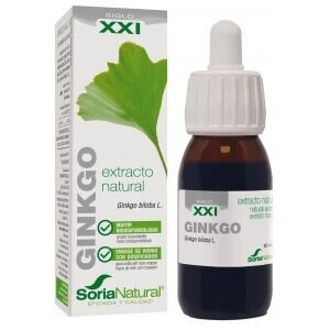 Extracto de Ginkgo Biloba XXI 50ml Soria Natural