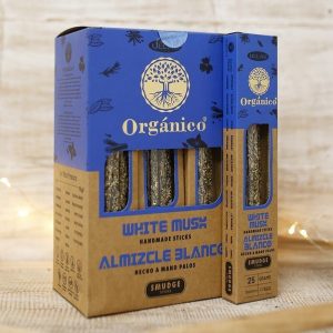 Incienso Natural Almizcle Blanco Ullas