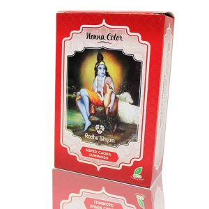 Henna Super Caoba Luminoso Radhe Shyam polvo 100gr