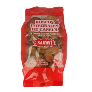 Roscos Integrales De Canela 400gr Sanavi
