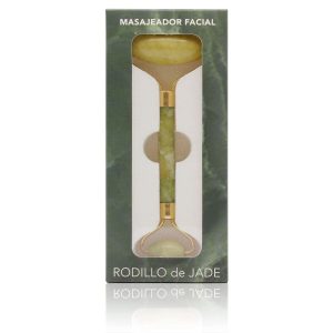 Masajeador Facial Rodillo de Jade