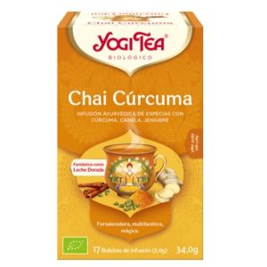 Yogi Tea Chai Curcuma Infusion 17 Filtros