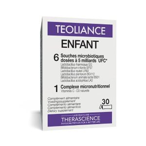 Teoliance Enfant 30 Sticks Probióticos Therascience