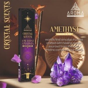 Incienso Crystal Amatista