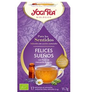 Yogi Tea Para Los Sentidos Felices Sueños Infusion 17 Filtros