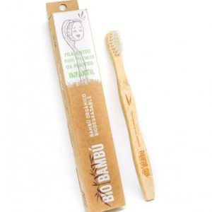 Cepillo dientes bambú Zero waste infantil BioBambú