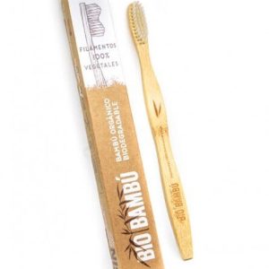 Cepillo dientes bambú Zero waste adulto BioBambú