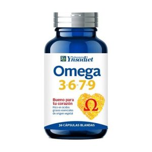 Omega 3, 6, 7 y 9 30 caps Ynsadiet