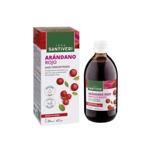 Jugo Arándano Rojo Concentrado 490ml Santiveri