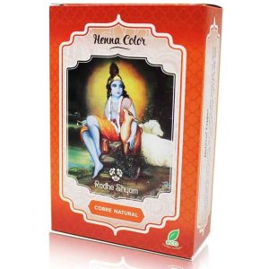 Henna Cobre Natural Radhe Shyam polvo 100gr
