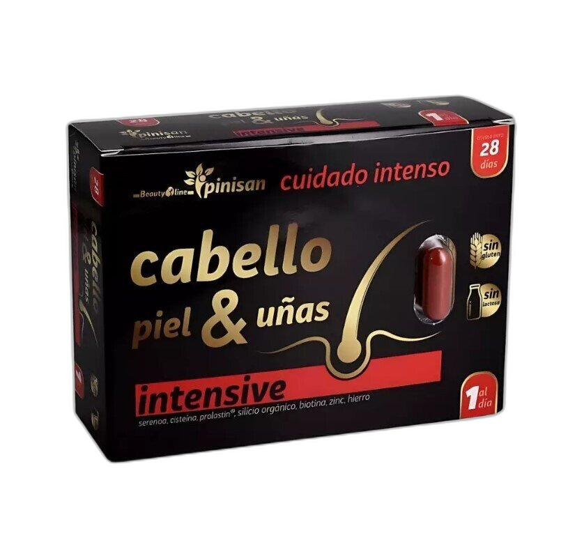 Cabello, Piel y Uñas Intensive 28 caps Pinisan