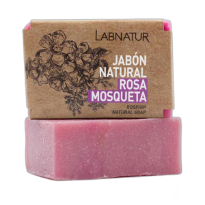 Jabón Natural Rosa Mosqueta 100g Labnatur