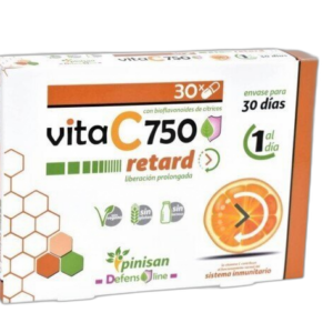 Vitamina C Retarsd 750mg 30 caps Pinisan