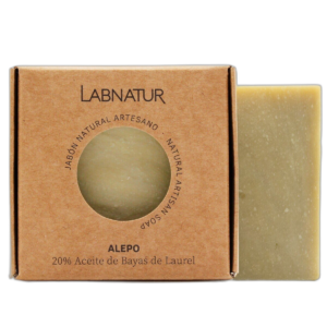Jabón Natural Premium Alepo 20% 80g Labnatur