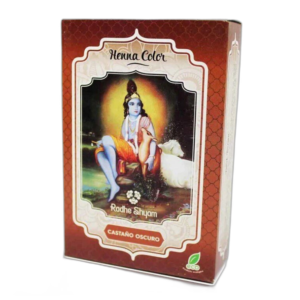 Henna Castaño Oscuro Radhe Shyam polvo 100gr
