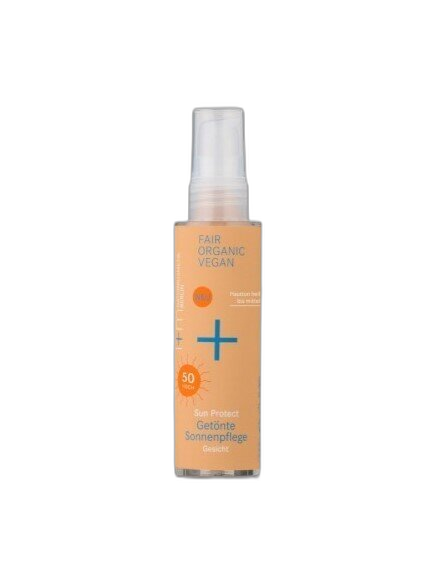 Crema solar facial con color SPF50 50ml