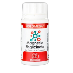 Holomega Magnesio Bisglicinato con vitaminas del complejo B 50 caps Equisalud