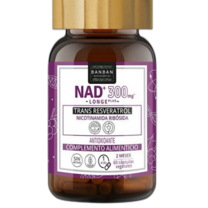 NAD+ 300Mg Longe Plus 60 caps Banban