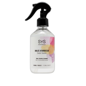 Ambientador Pulverizador Dulce Atardecer 300ml SYS Aromas