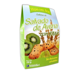 Galletas Salvado De Avena Con Kiwi 250gr Ynsadiet