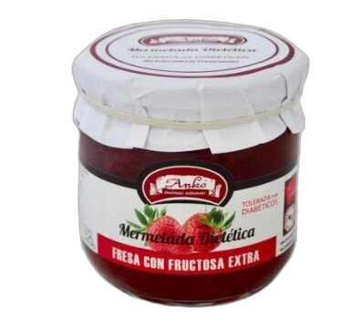 Mermelada Dietetica Extra Fresa 320gr Anko