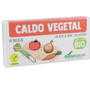 Caldo Vegetal 10 Unidades de 10gr Soria Natural
