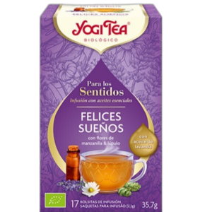Yogi Tea Para Los Sentidos Felices Sueños Infusion 17 Filtros