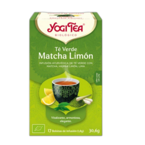 Yogi Tea Te Verde Matcha y Limon Infusion 17 Filtros
