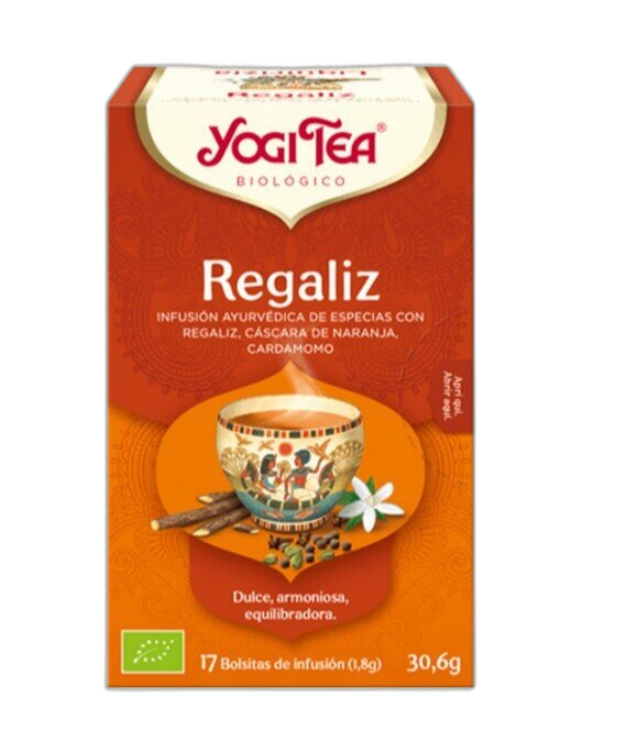 Yogi Tea Regaliz Infusion 17 Filtros